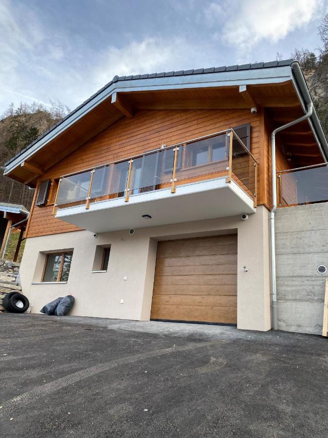 Saxon Chambres D'Hotes Les Louettes A Sapinhaut Canton Du Valais מראה חיצוני תמונה
