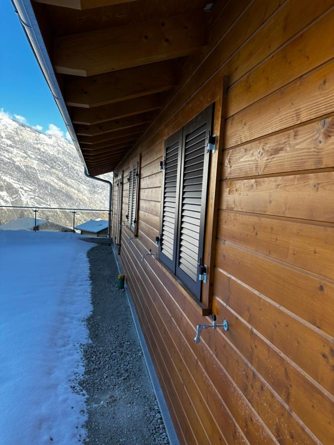 Saxon Chambres D'Hotes Les Louettes A Sapinhaut Canton Du Valais מראה חיצוני תמונה