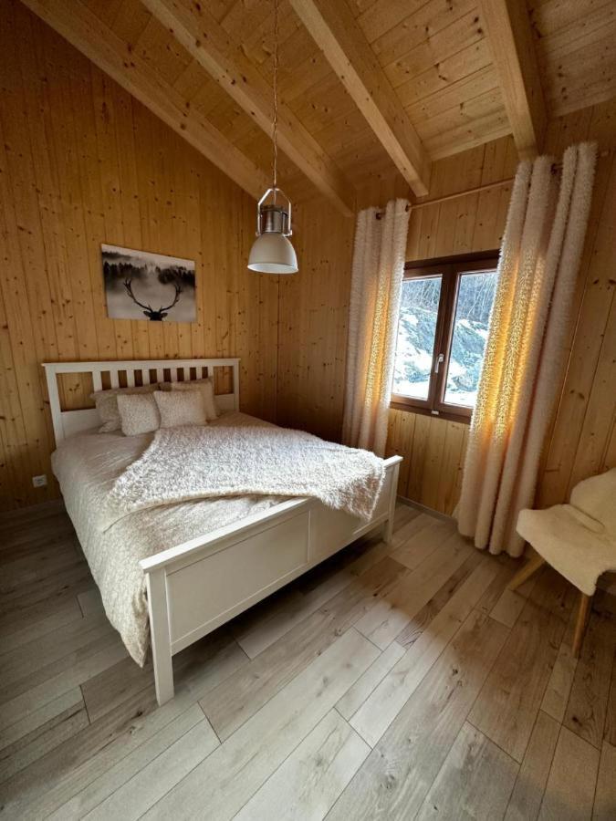 Saxon Chambres D'Hotes Les Louettes A Sapinhaut Canton Du Valais מראה חיצוני תמונה